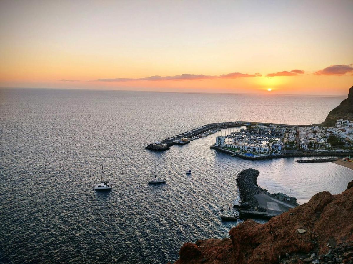 Apartmán Vv Caracola Puerto De Mogan Exteriér fotografie